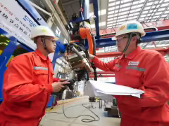 核心軟件與工藝庫 100% 國產化:我國首批自研海洋工程柔性智能焊接機器人投用