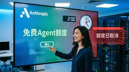 Anthropic剛說免費送Agent額度,結果2小時後就反悔了