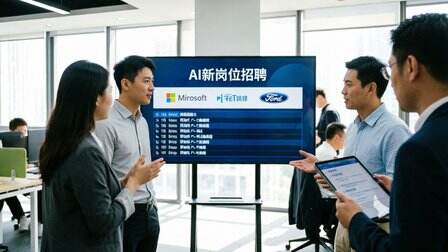 微軟、字節、福特都在高薪招人,AI又衍生了一個新崗位