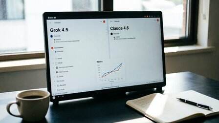 Grok 4.5和Claude 4.8,在我電腦裡“打”起來了
