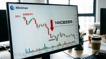 MiniMax解禁暴跌20%,160億融資救場