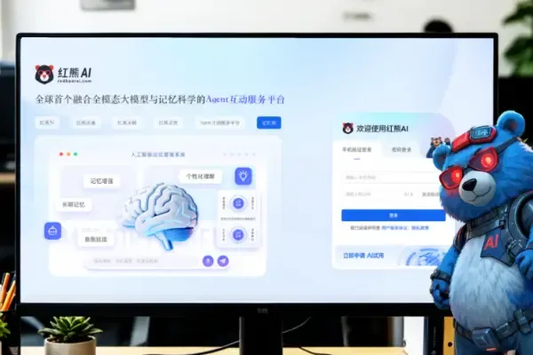 紅熊AI完成數億元A+輪融資,基於AI“記憶科學”從To B服務延伸至To C應用|36氪首發